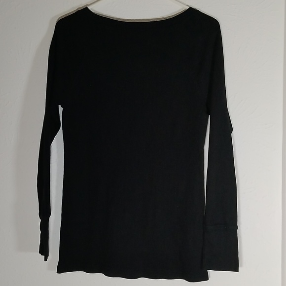 Thermal Long Sleeve Black Top Size L - Picture 4 of 5